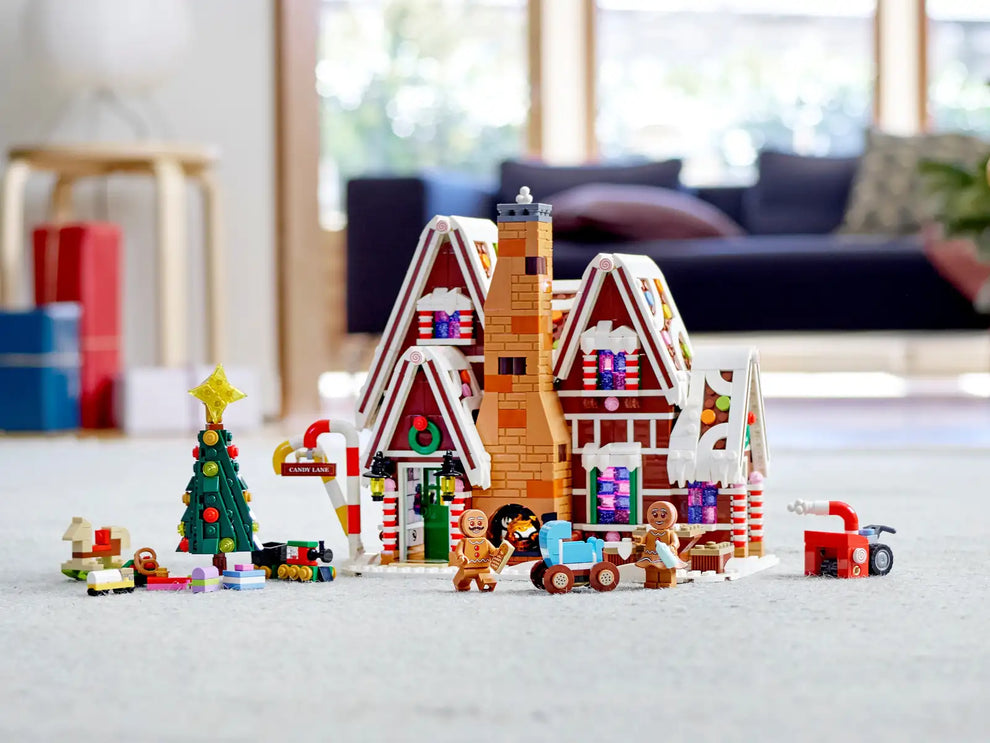 Jeu de Construction Maison Pain d'Épices Montessori