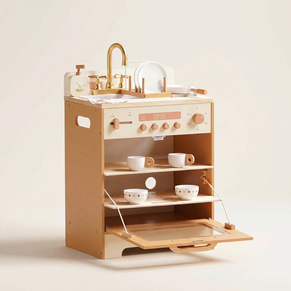 Meuble d'Imitation en Bois Montessori Enfant