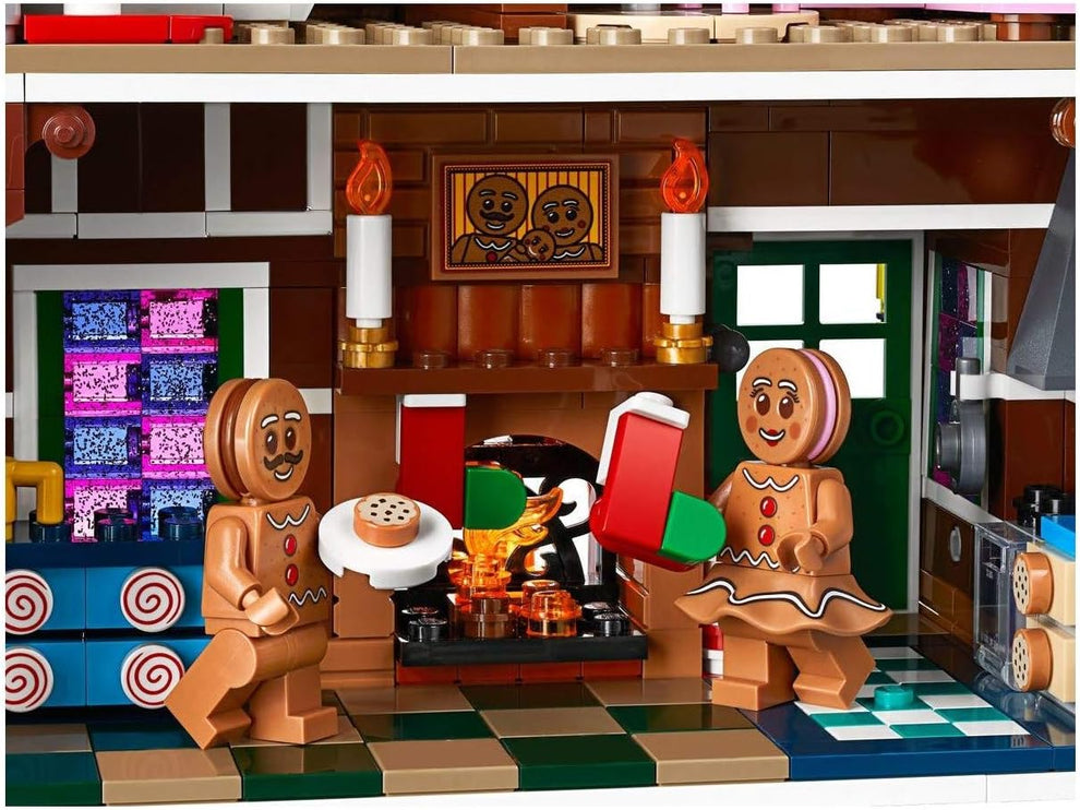 Jeu de Construction Maison Pain d'Épices Montessori