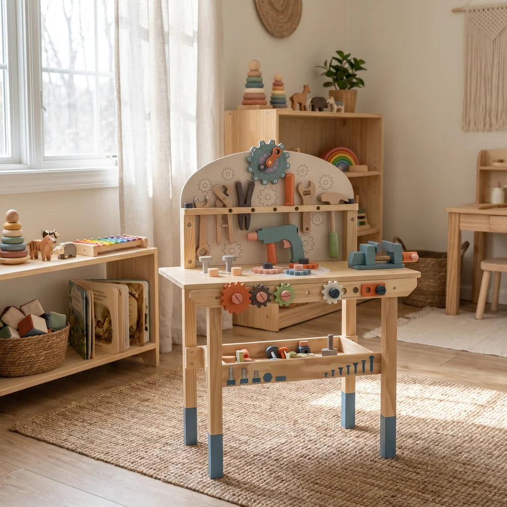 Atelier d’Outils en Bois Montessori