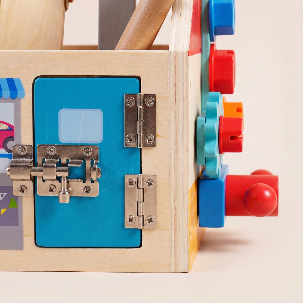 Maison d'Outils en Bois Montessori