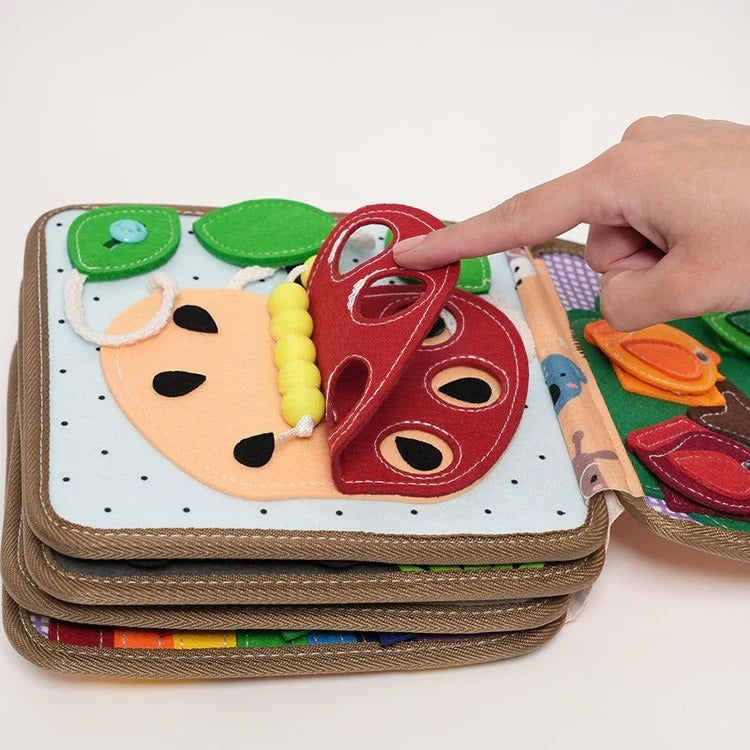 Livre d'Activités en Feutrine Girafe Montessori