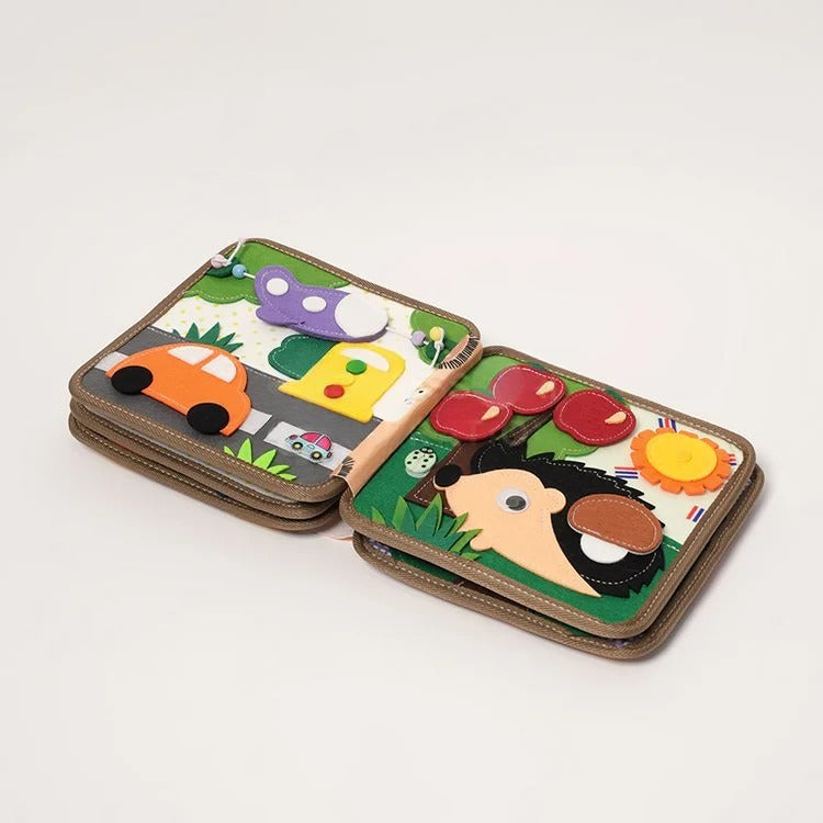 Livre d'Activités en Feutrine Girafe Montessori