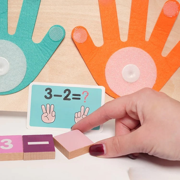 Jeu de Mathématiques en Bois Montessori