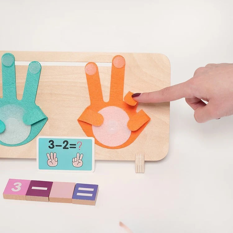 Jeu de Mathématiques en Bois Montessori