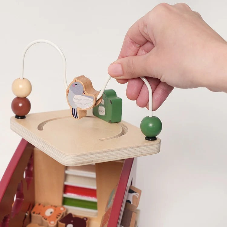 Bus Safari en Bois Montessori