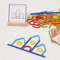 Jeu de Construction en Bois Montessori