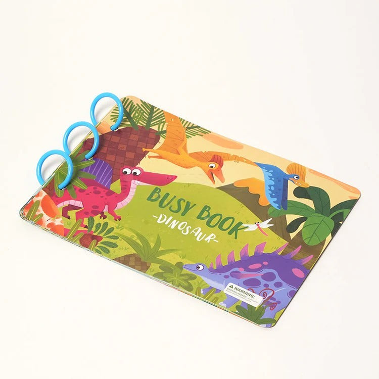 Livre d'Activités Autocollants Repositionnables Montessori