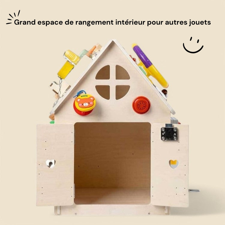 Maison d'Activités en Bois Montessori