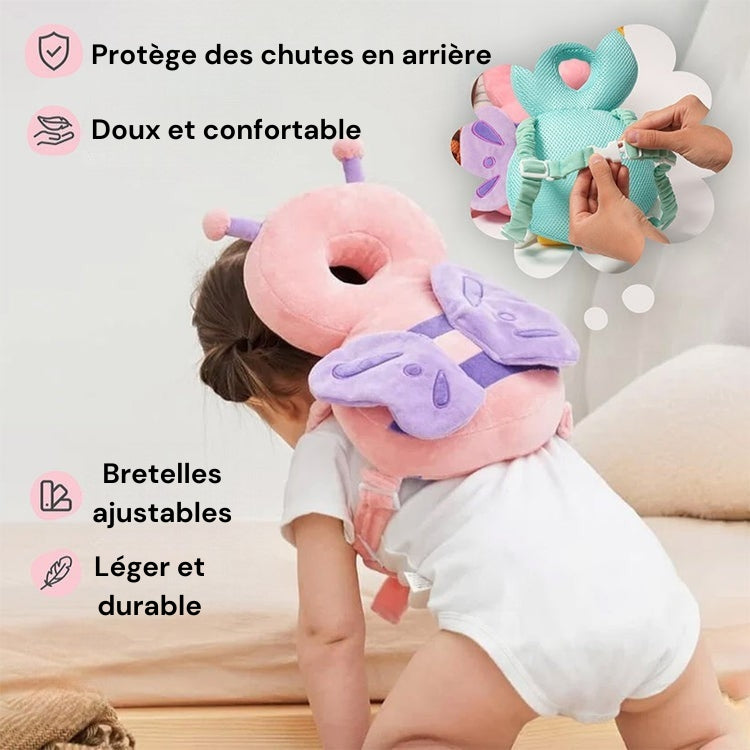 Sac à Dos Coussin Anti-Choc Bébé | Protection de Tête Montéssori