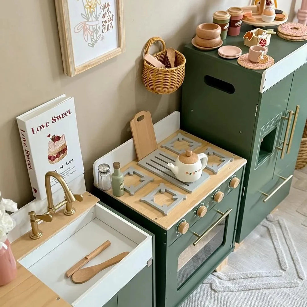 Meuble Éducatif d'Éveil en Bois Montessori
