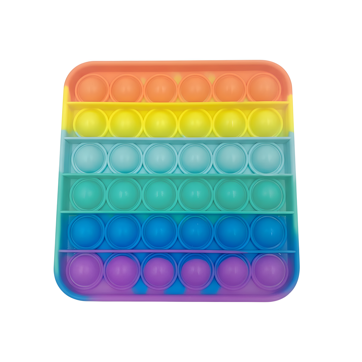 Lot de Pop It en Silicone Multicolore