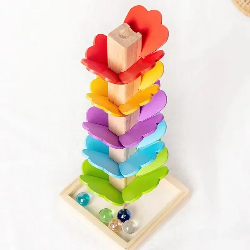 Arbre à Billes Musical en Bois Montessori