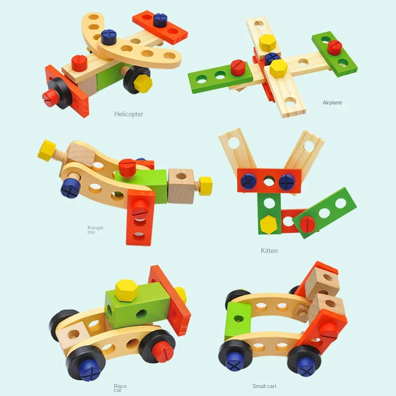 Mallette à Outils en Bois Montessori