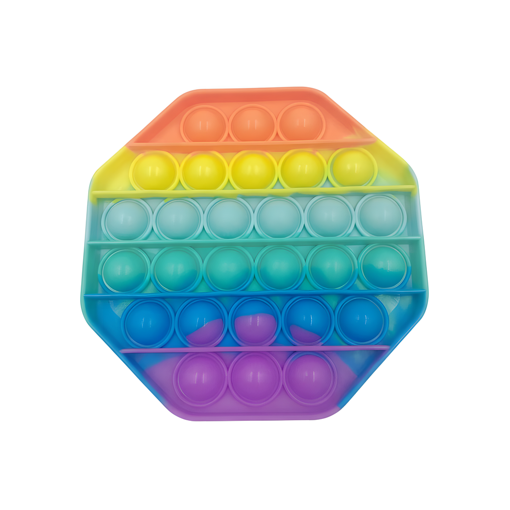 Lot de Pop It en Silicone Multicolore