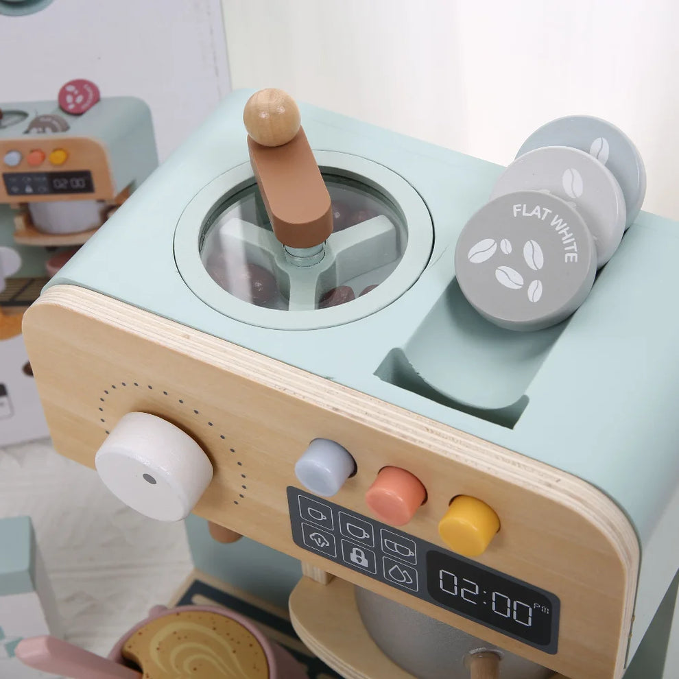 Machine à Café en Bois Montessori