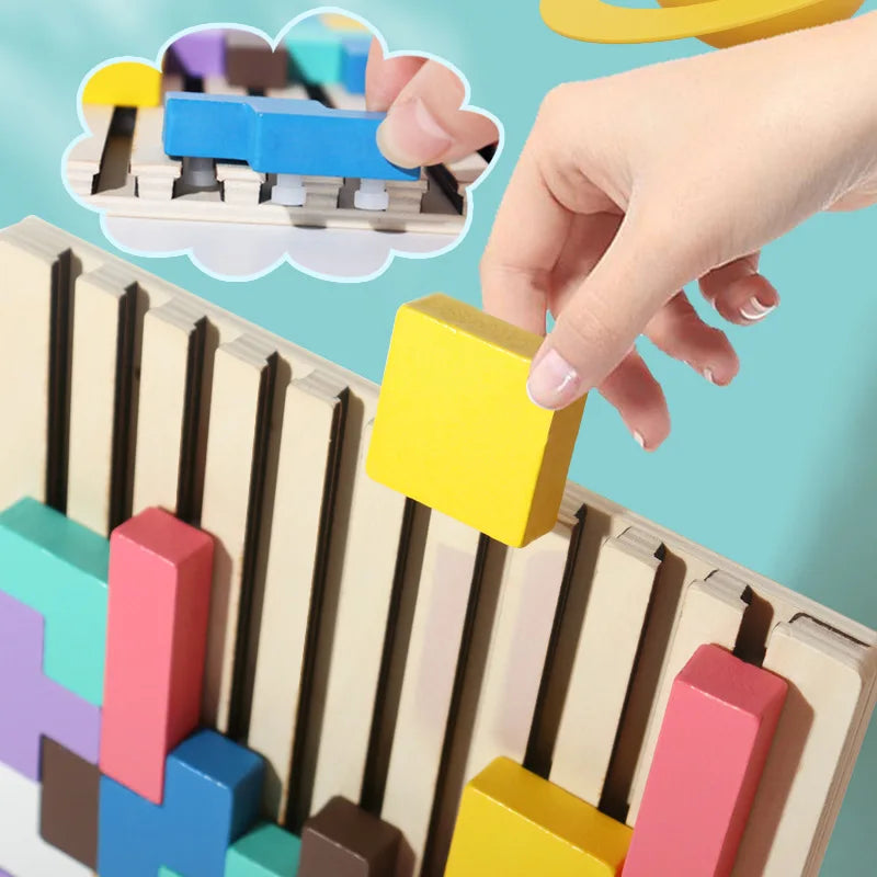 Puzzle Montessori en Bois