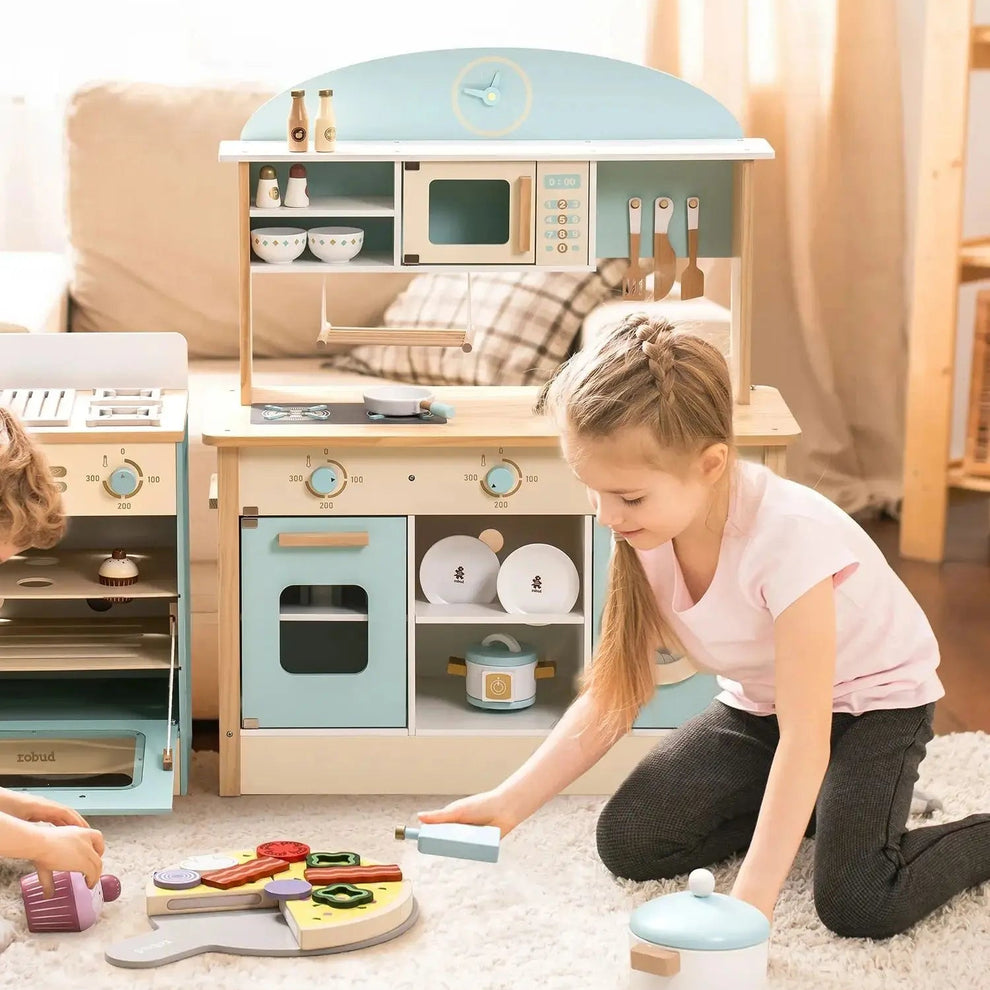 Meuble de Jeu de Rôle en Bois Montessori