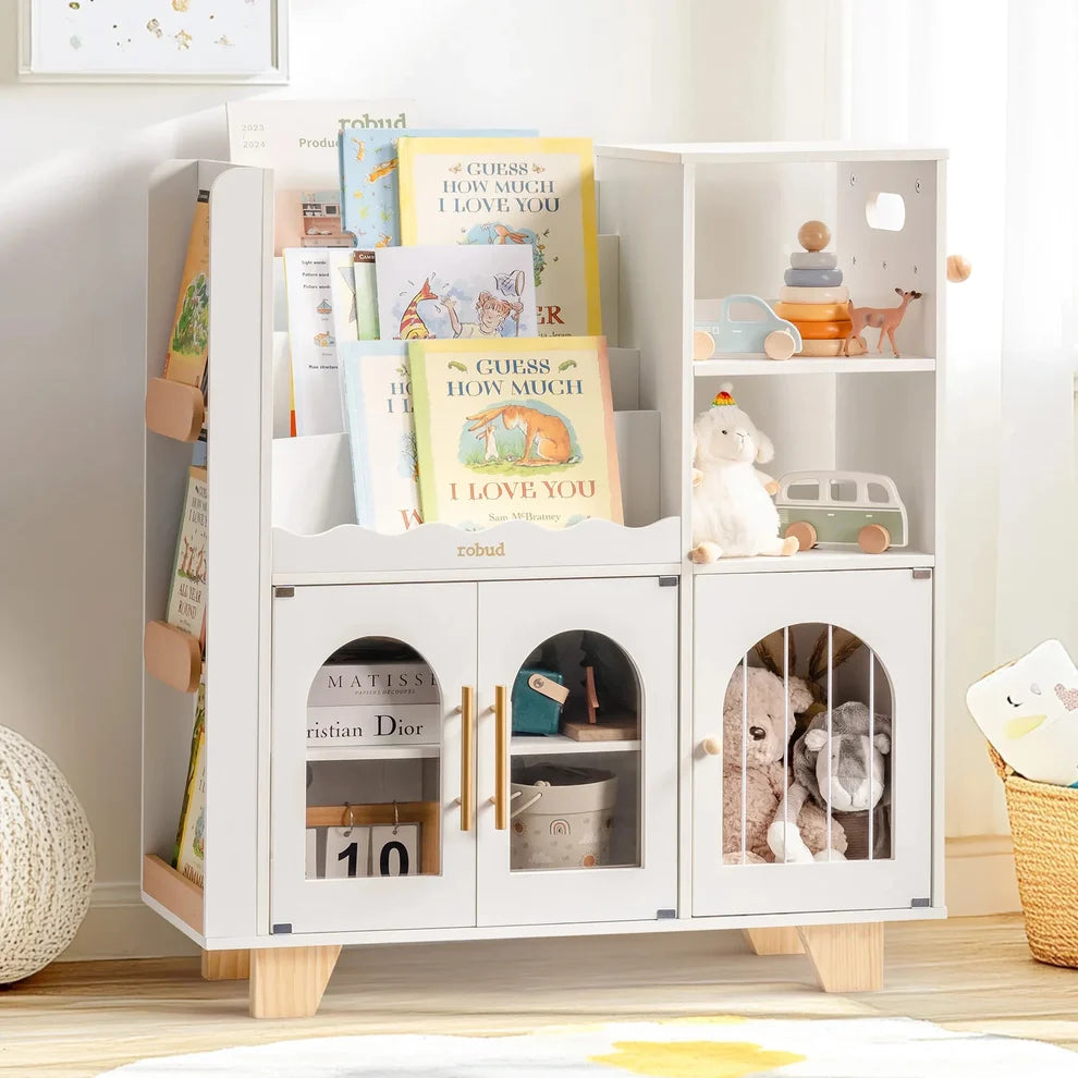 Bibliothèque Montessori en Bois