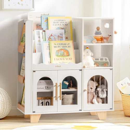 Bibliothèque Montessori en Bois