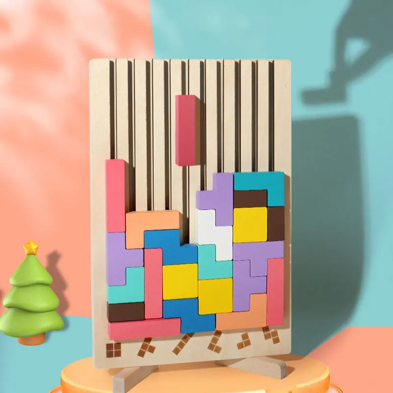 Puzzle Montessori en Bois