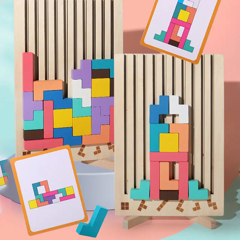 Puzzle Montessori en Bois