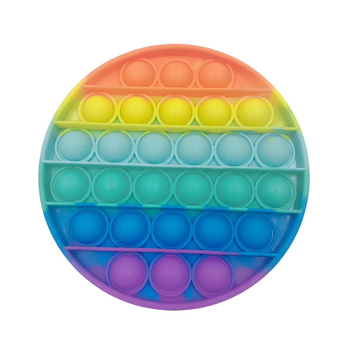 Lot de Pop It en Silicone Multicolore