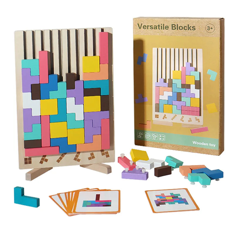 Puzzle Montessori en Bois