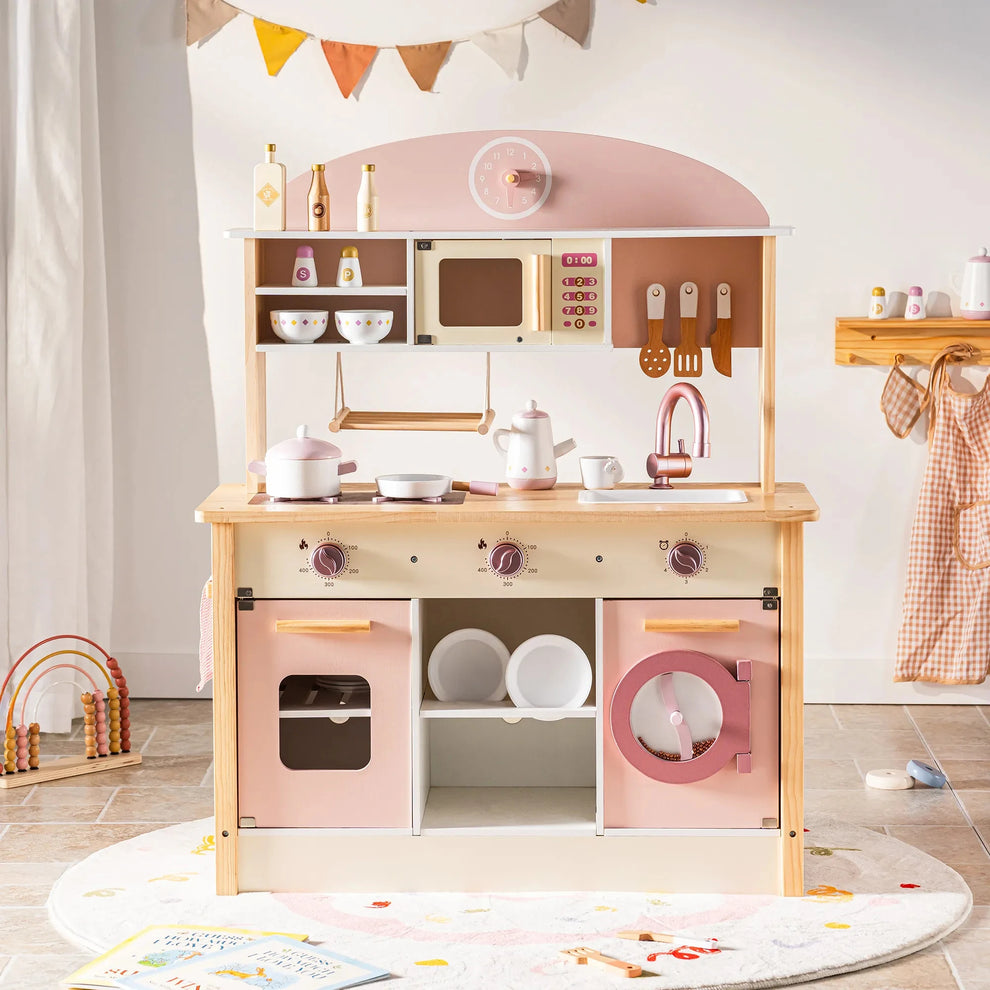 Meuble Multi-Activités en Bois Montessori