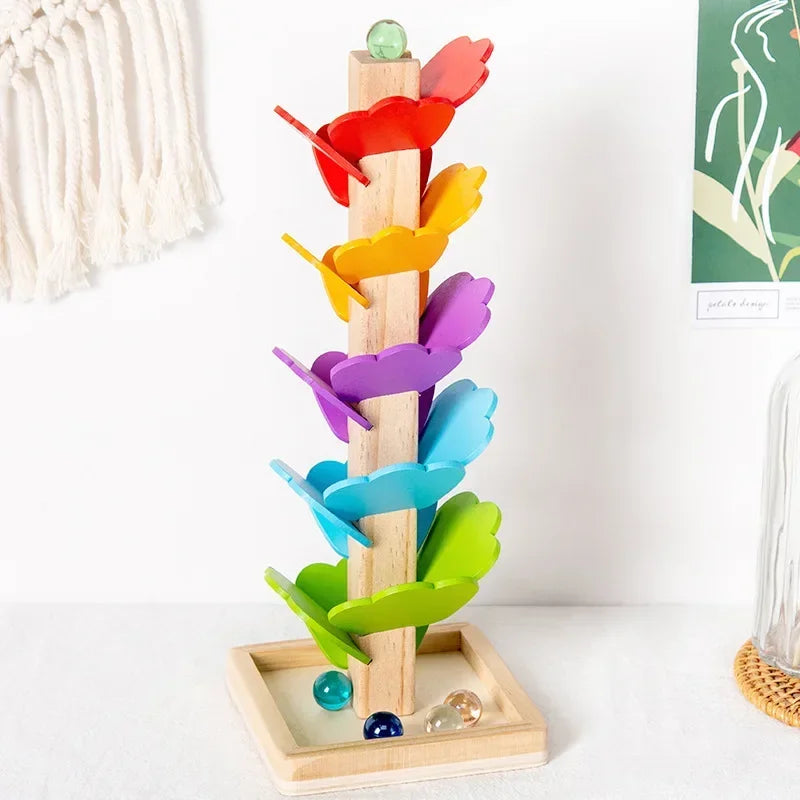 Arbre à Billes Musical en Bois Montessori