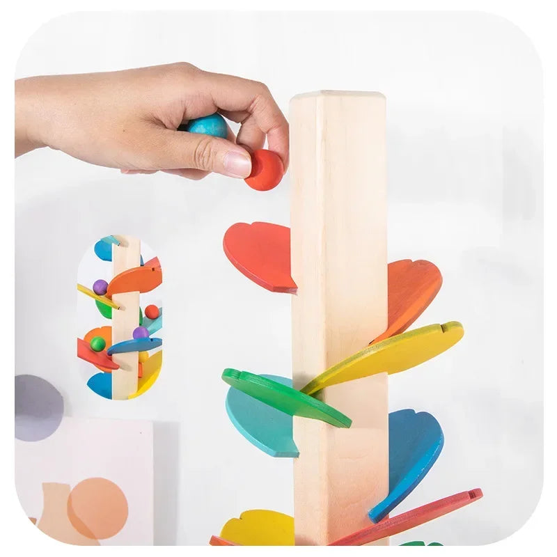 Arbre à Billes Musical en Bois Montessori