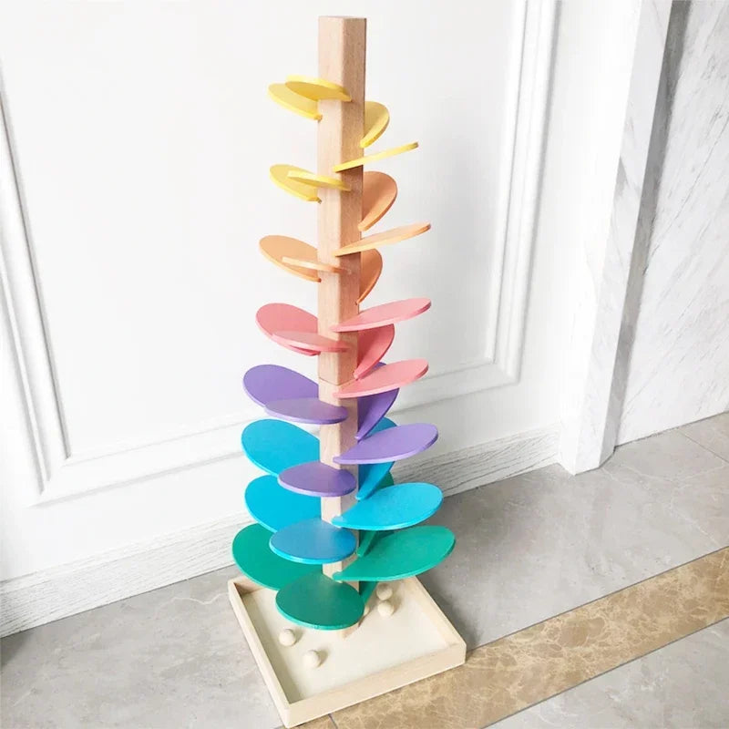 Arbre à Billes Musical en Bois Montessori