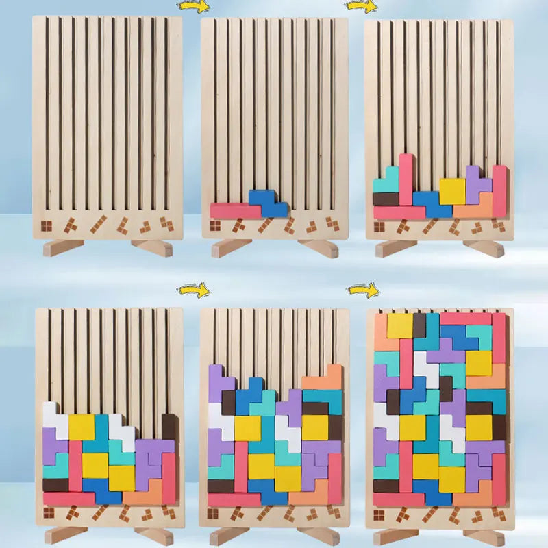 Puzzle Montessori en Bois
