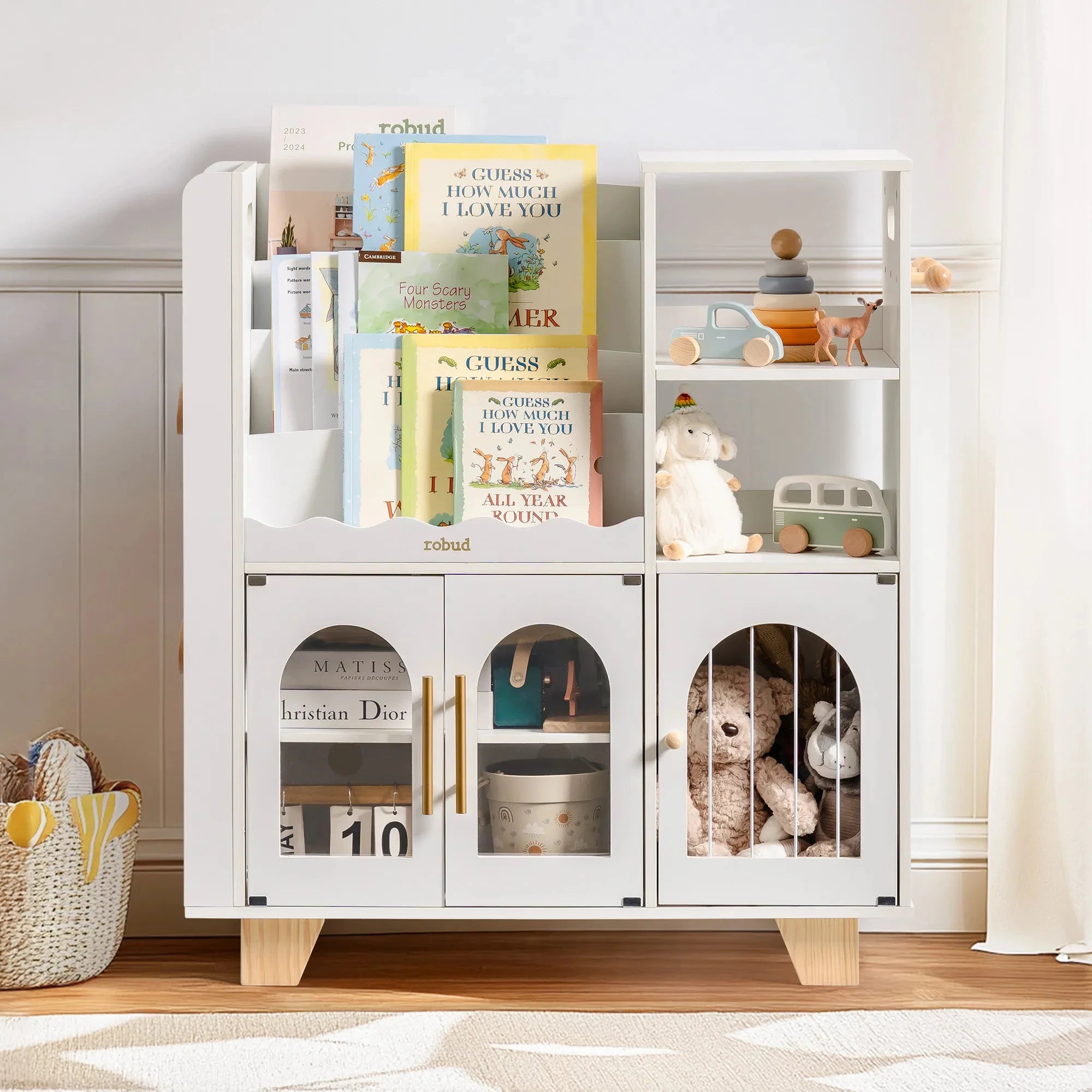 Bibliothèque Montessori en Bois