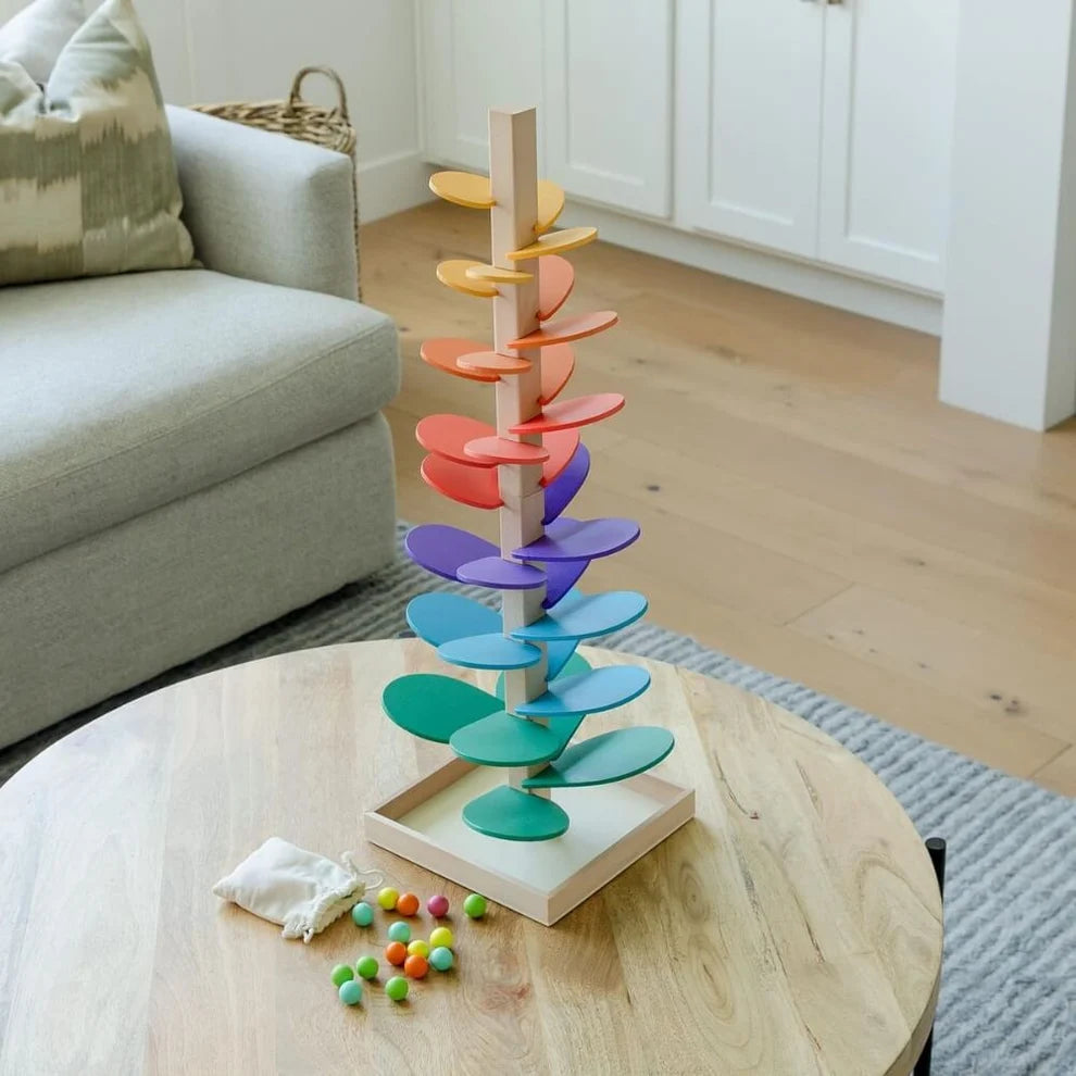 Arbre Musical à Billes en Bois Montessori