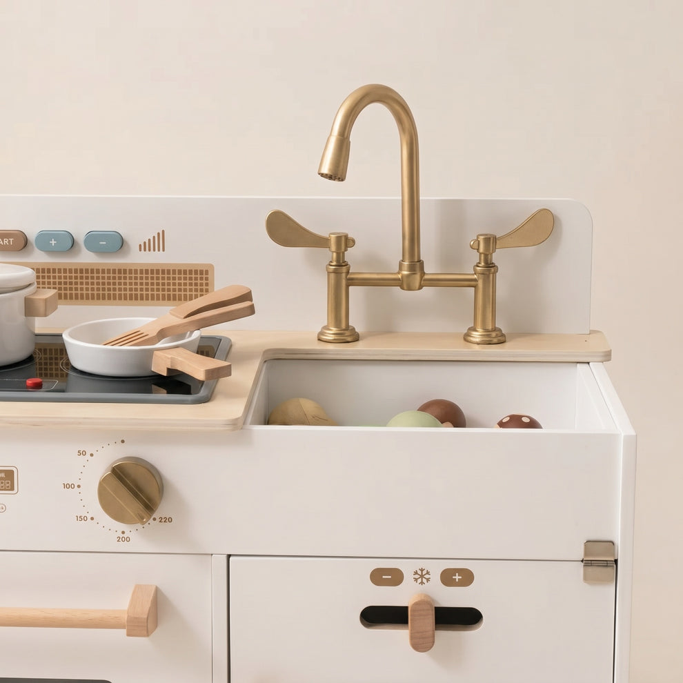 Cuisine en Bois Montessori Enfant