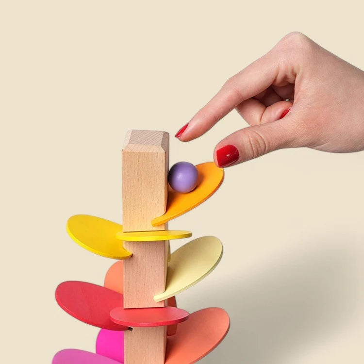 Arbre Musical à Billes en Bois Montessori