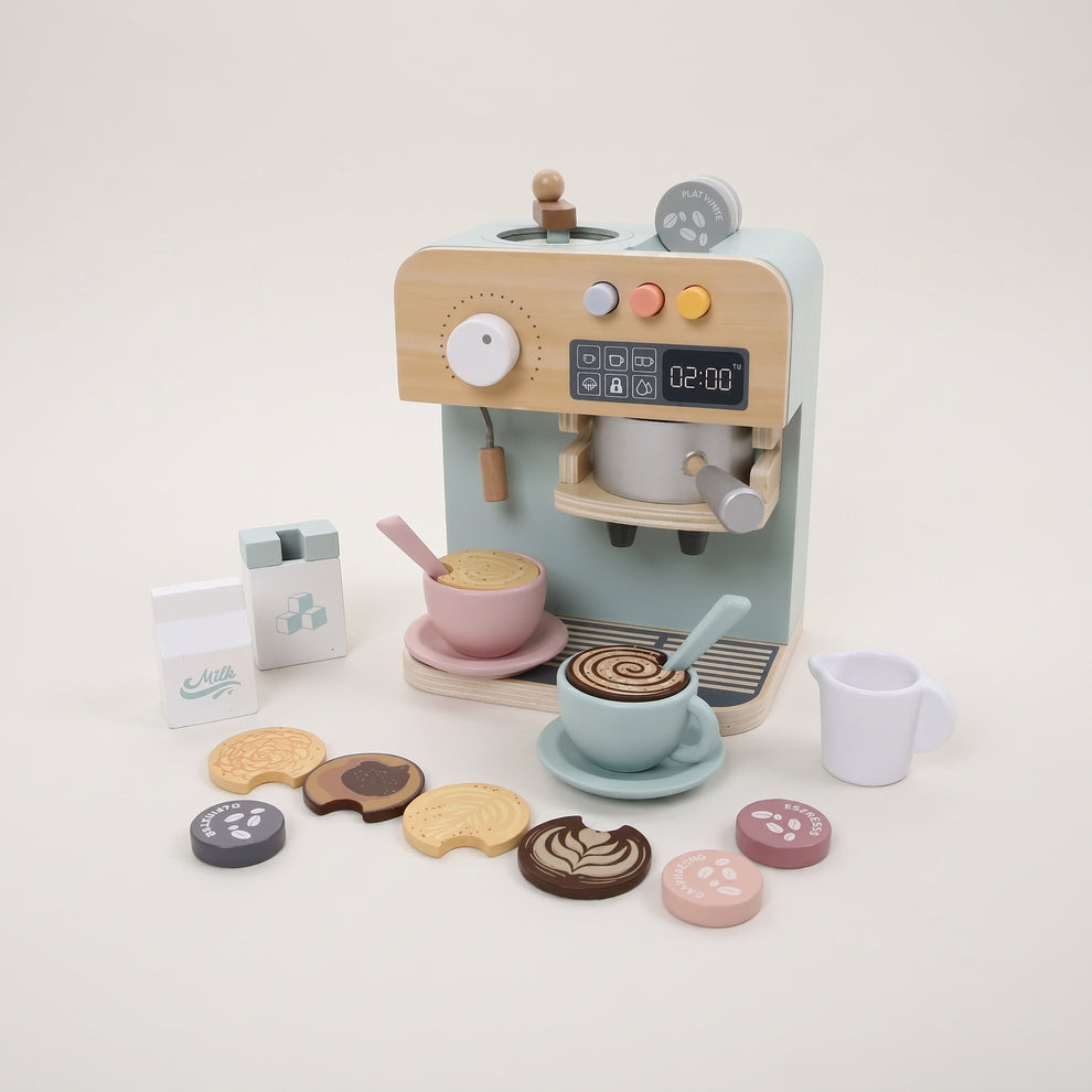 Machine à Café en Bois Montessori