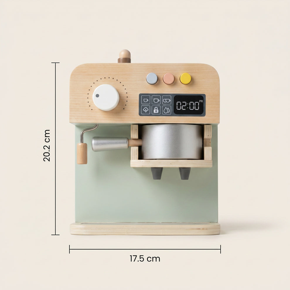 Machine à Café en Bois Montessori