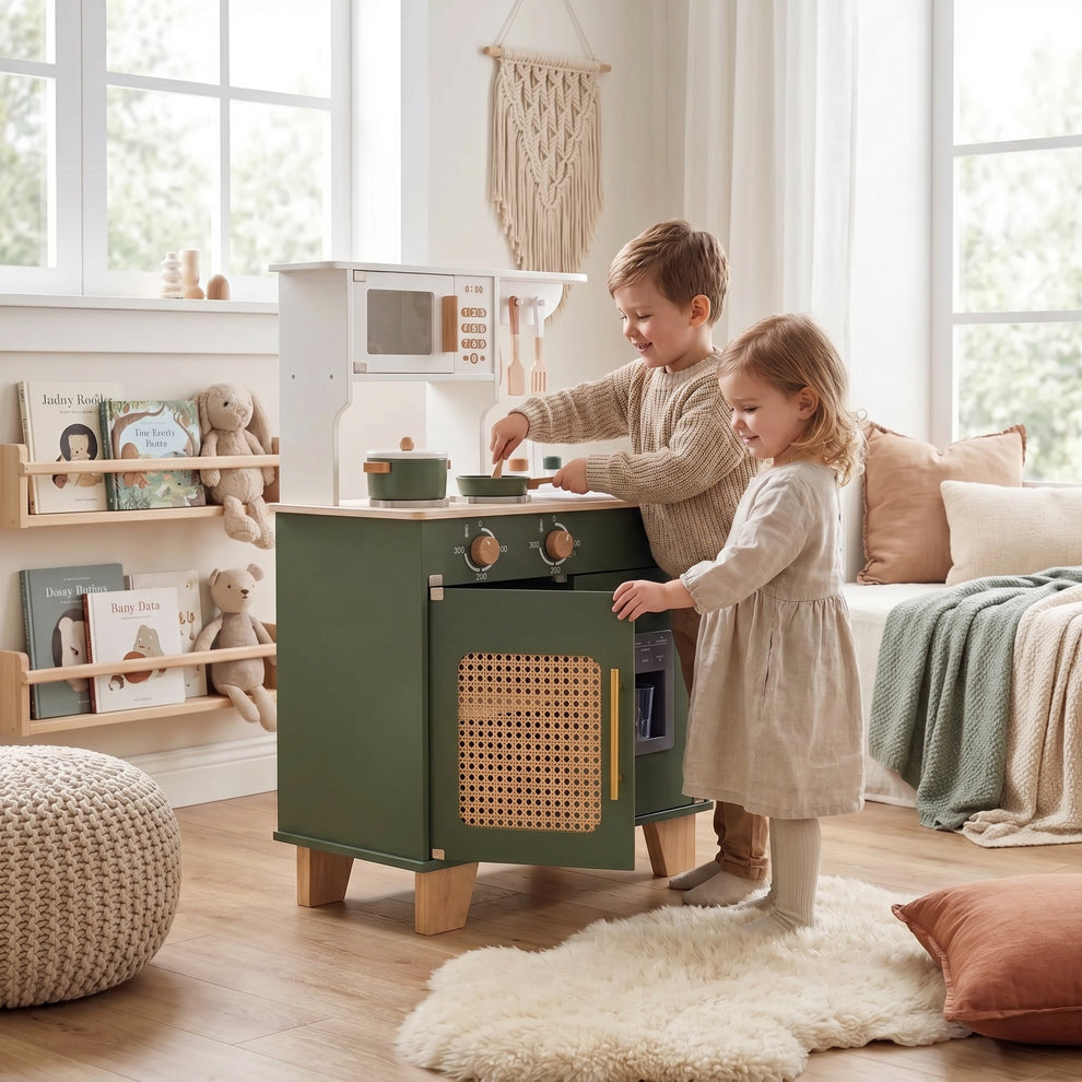 Meuble Éducatif d'Éveil en Bois Montessori
