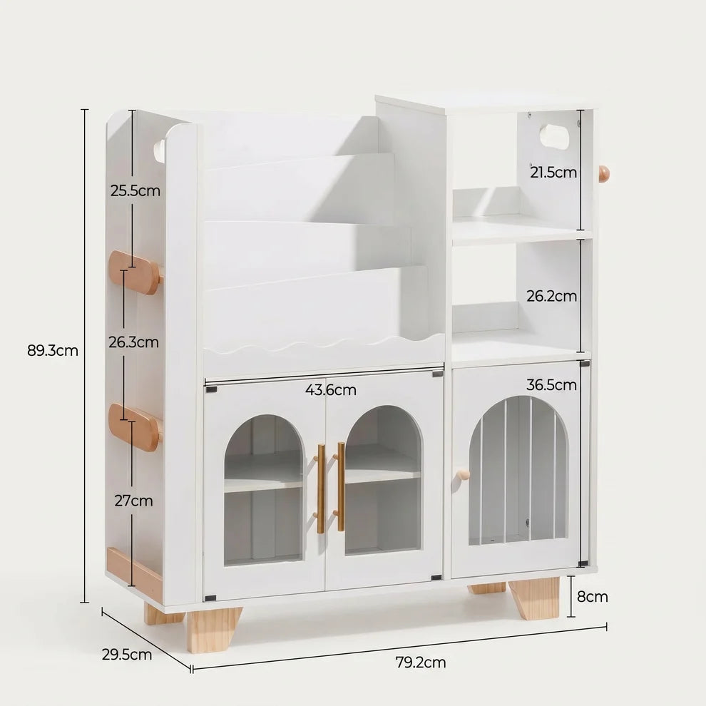 Bibliothèque Montessori en Bois