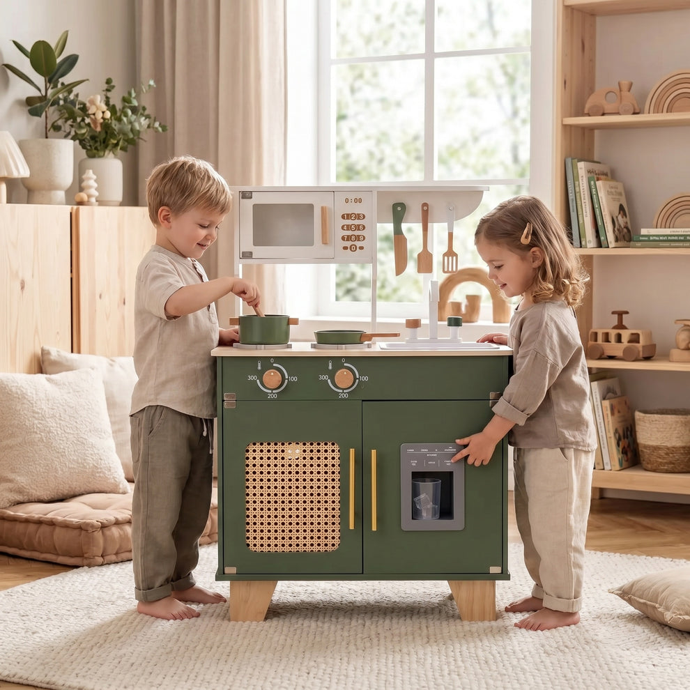 Meuble Éducatif d'Éveil en Bois Montessori