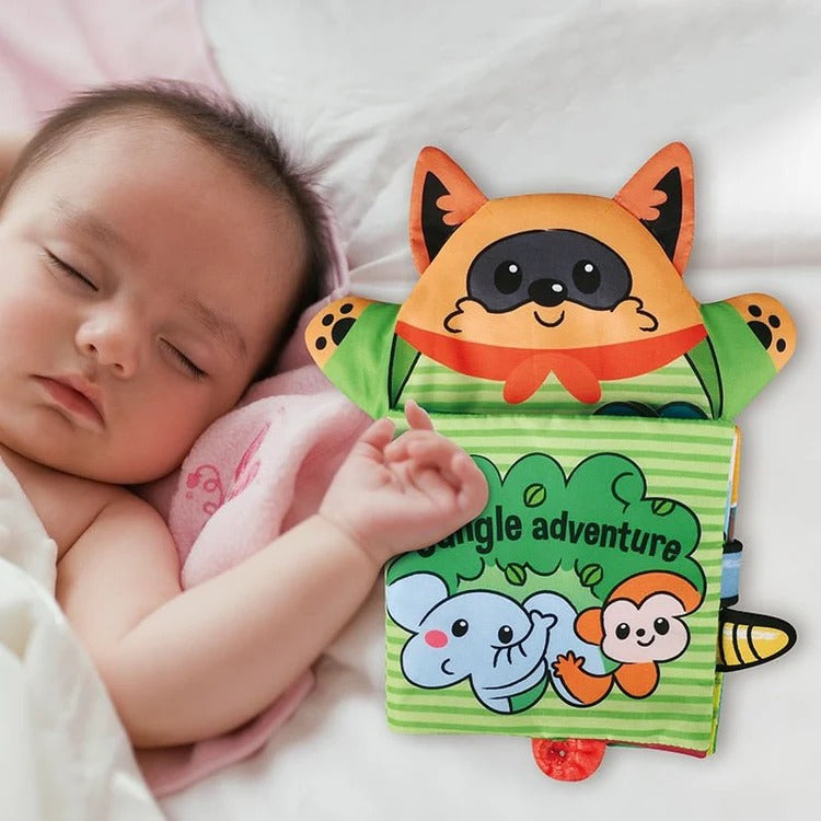 Livre Souple en Tissu Montessori Bébé