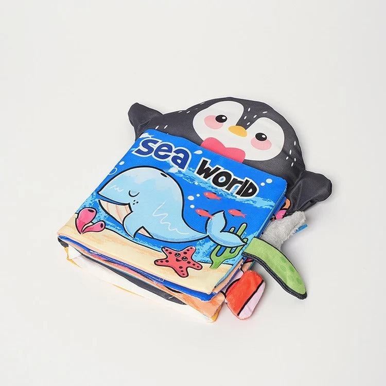 Livre Souple en Tissu Montessori Bébé