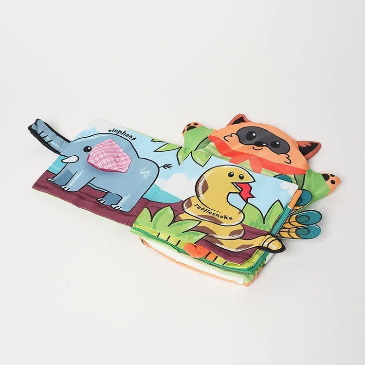 Livre Souple en Tissu Montessori Bébé