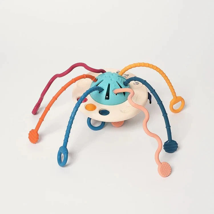 Jouet Sensoriel à Cordes en Silicone Montessori