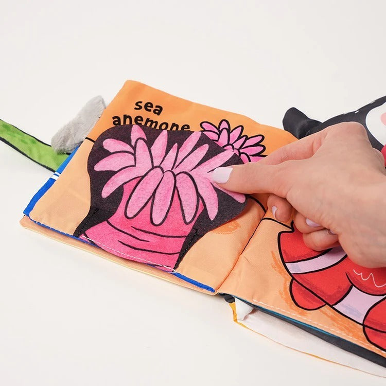 Livre Souple en Tissu Montessori Bébé