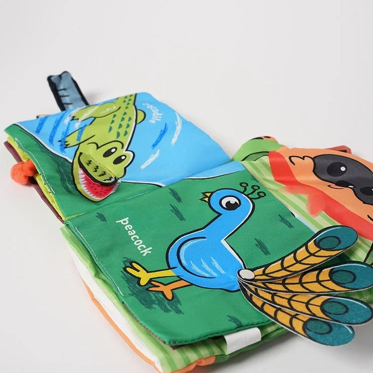 Livre Souple en Tissu Montessori Bébé