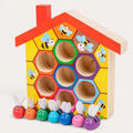Jeu de Tri des Couleurs en Bois Montessori