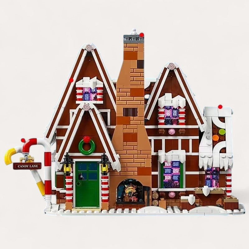 Jeu de Construction Maison Pain d'Épices Montessori